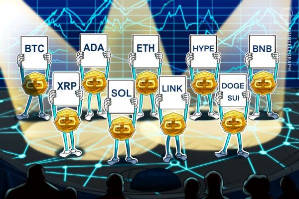Price predictions 5/23: BTC, ETH, XRP, BNB, SOL, DOGE, ADA, SUI, HYPE, LINK
